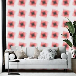 British Terminal White & Pink Abstract Printed Self-Adhesive Wallpaper-picture-13