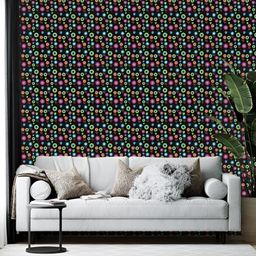 British Terminal Pink & Green Printed Self-Adhesive Wallpaper-picture-19