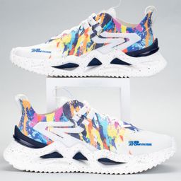 Atom Men Abstract Printed Mesh Sneakers-picture-36