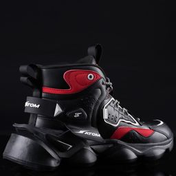 Atom Men Bulldozer Perforated Mid-Top Sneakers-image-80