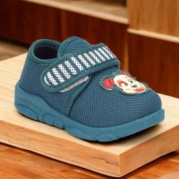 Lil Lollipop Kids Textured Comfort Insole Contrast Sole Velcro Sneakers-picture-55