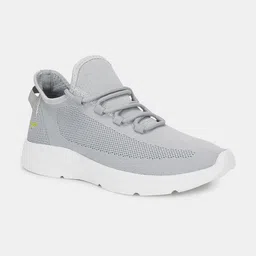 Flying Machine Men Grey Woven Design Sneakers-image-28