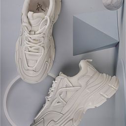 Jove Women Perforations Lightweight Sneakers-image-98
