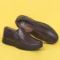 Zoom Shoes Men Lightweight Leather Comfort Insole Penny Loafers-image-32