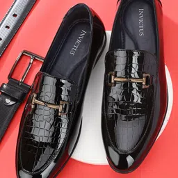 INVICTUS Men Textured Oxfords Formal Shoes-picture-13