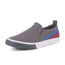 Sparx Men Comfort Insole Canvas Contrast Sole Slip-On Sneakers-picture-2