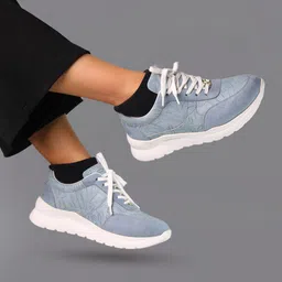 Monrow Women Perforations PU Sneakers-image-97