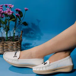 Shezone Women Lightweight Horsebit Loafers-28