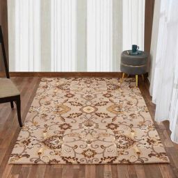 presto Beige Traditional Wool 4 ft x 6 Hand Tufted Carpet-picture-17