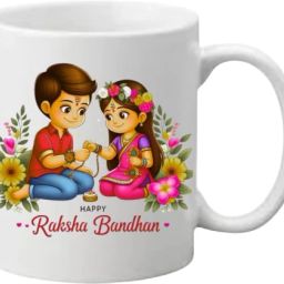 Raksha Bandhan Gift I Gift Bhaiya & Bhabhi I Ceramic Coffee I Rakhi Gift Ceramic Coffee Mug-image-38