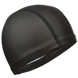 Swimming Cap Silicone Mesh Black-image-6