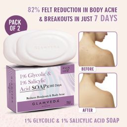 Anti Acne Glycolic & Salicylic acid soap|Reduces dark spot and Acne scars-18