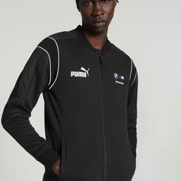 PUMA Stand Collar Cotton Bomber Jackets-image-95