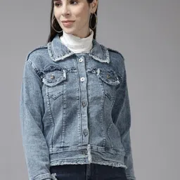 BAESD Washed Cotton Denim Jacket-40