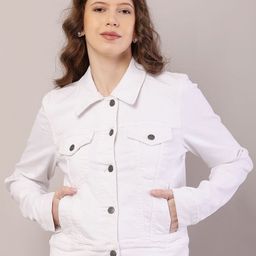 NoBarr Women Denim Jacket-image-8