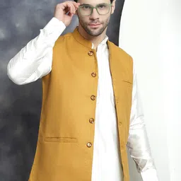 Jompers Mandarin Collar Nehru Jacket-36