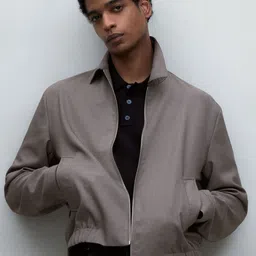 H&M Regular Fit Twill Jacket-image-91