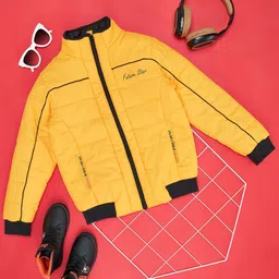 YU by Pantaloons Boys Mock Collar Bomber Jacket-26