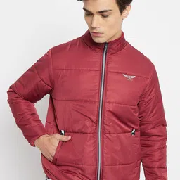 Duke Long Sleeves Mock Collar Padded Jacket-image-57