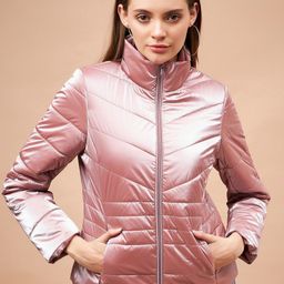 Gipsy Mock Collar Padded Jacket-image-2