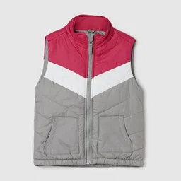 max Girls Colourblocked Padded Jacket-picture-37