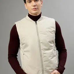 LINDBERGH Stand Collar Sleeveless Padded Jacket-picture-34