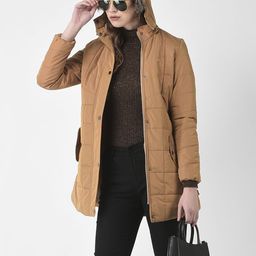 Crimsoune Club Women Longline Padded Jacket-image-53