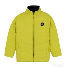 Status Quo Boys Mock Collar Padded Jacket-32