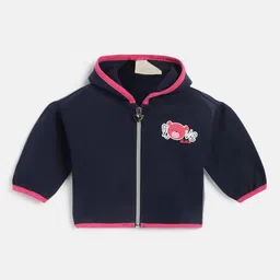 Chicco Girls Floral Crop Bomber with Embroidered Jacket-image-82
