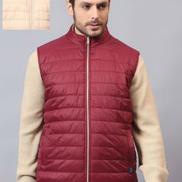 Cantabil Men Reversible Bomber with Embroidered Jacket-picture-51