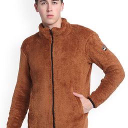 Invincible Men Camouflage Bomber with Patchwork Jacket-54
