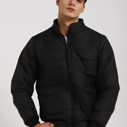 Dennis Lingo Stand Collar Lightweight Puffer Jacket-image-32