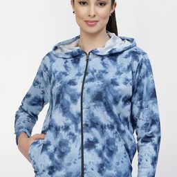 UZARUS Abstract Printed Lightweight Tailored Jacket-20