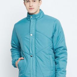 Club York Mock Collar Lightweight Quilted Jacket-picture-36