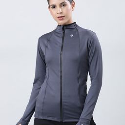 Lovable Sport Mock Collar Sporty Jacket-image-88