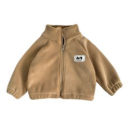 StyleCast Kids Stand Collar Tailored Jacket-image-50