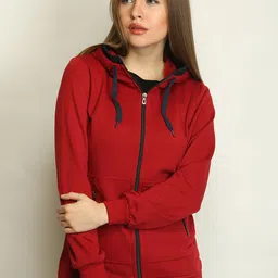 BAESD Hooded Lightweight Fleece Bomber Jacket-picture-12