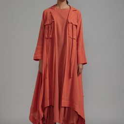 MATI Longline Cotton Open Front Jacket-picture-18