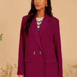 KIABI Women Longline Tailored Jacket-picture-19
