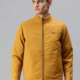 SHOWOFF Men Mustard Tailored Jacket-image-52