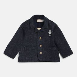 Chicco Infants Boys Self Design Cotton Open Front Jacket-19