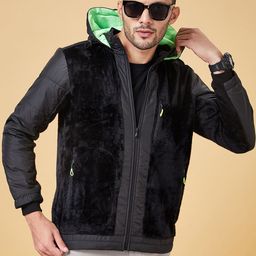 Urban Ranger by pantaloons Hooded Bomber Jacket-picture-41