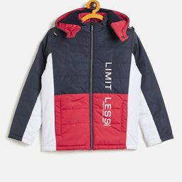 Duke Boys Colourblocked Hooded Padded Jacket-38
