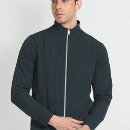 Arrow Sport Mock Collar Bomber Jacket-picture-0