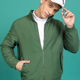 KETCH Mock Collar Bomber Jacket-image-75