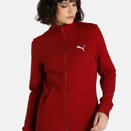 Puma Women Regular Fit PUMA Graphic Jacket-image-35