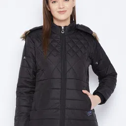 VERO AMORE Women Black Insulator Outdoor Parka Jacket-picture-24