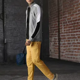 one8 x PUMA Men Grey Solid Slim Fit Sporty Jacket-picture-20