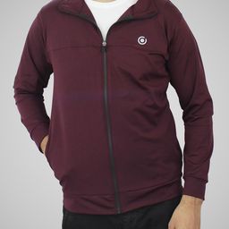 Fasha Mock Collar Long Sleeves Training or Gym Sporty Jacket-18