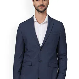 Celio Slim-Fit Single-Breasted Casual Blazer-picture-16